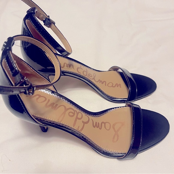 Sam Edelman Black Patent Leather Heels - Picture 3 of 11